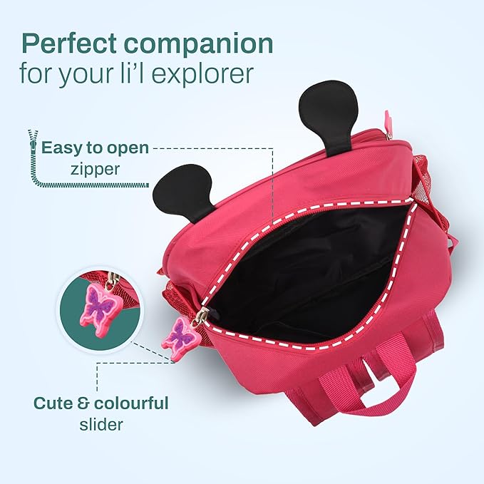 LuvLap Kids Backpack Pink