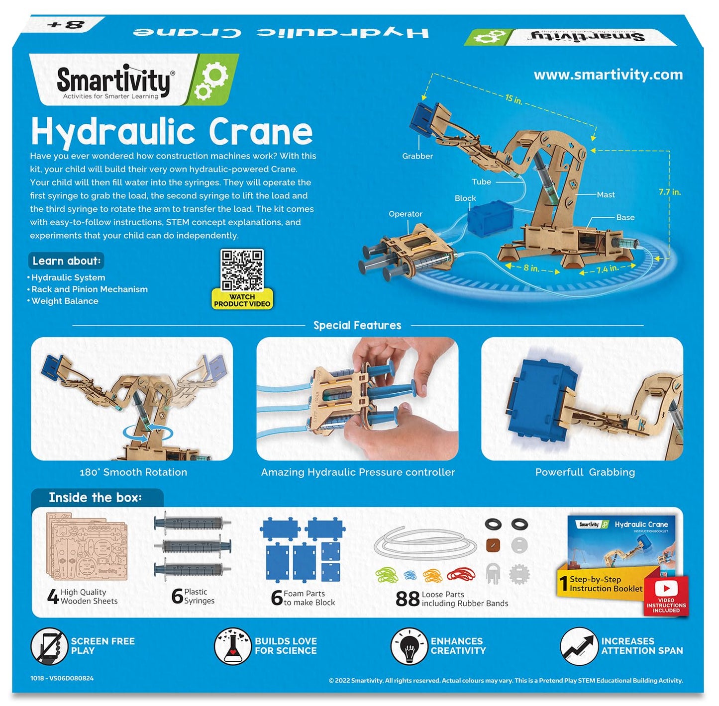 Smartivity Hydraulic Crane
