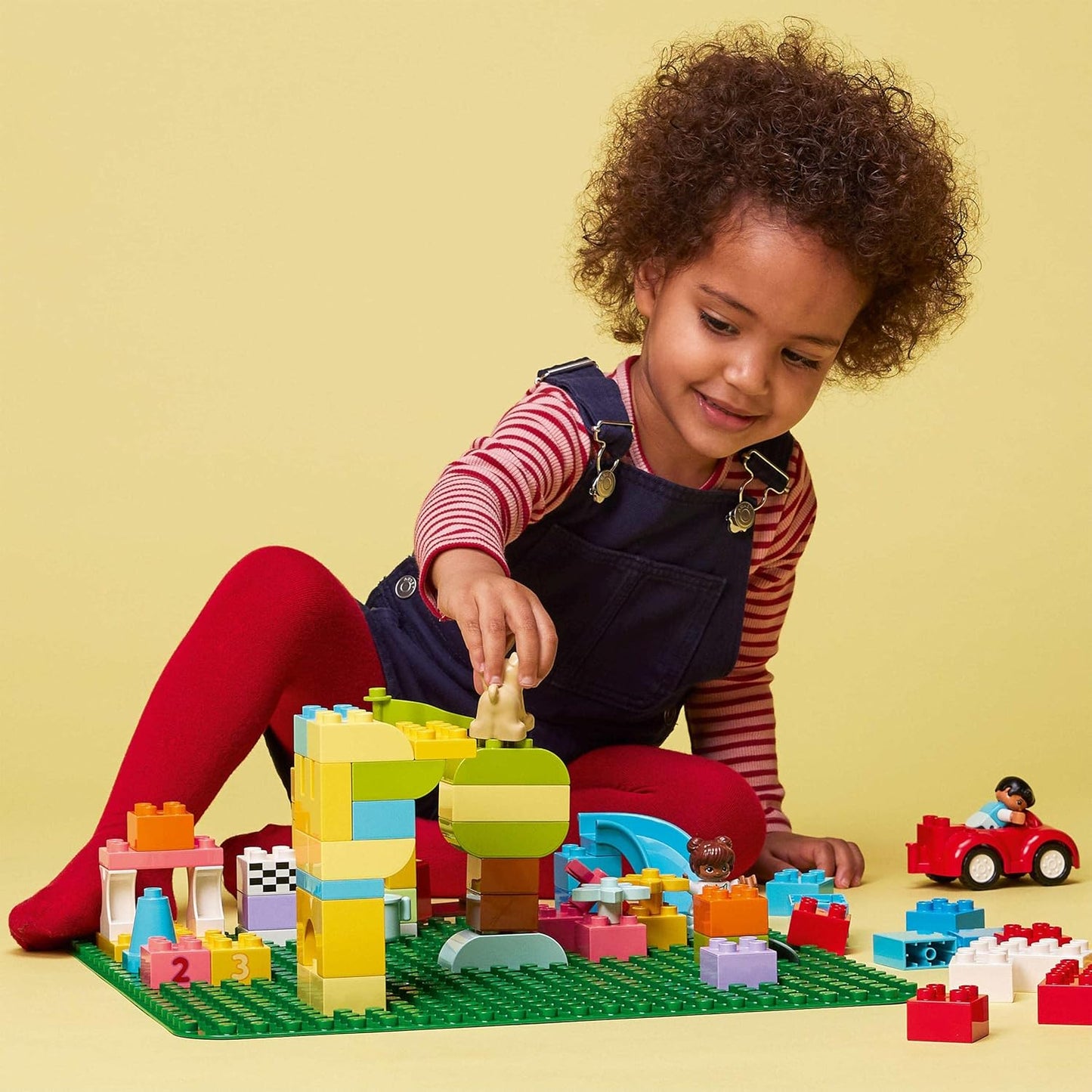 LEGO Green Building Plate