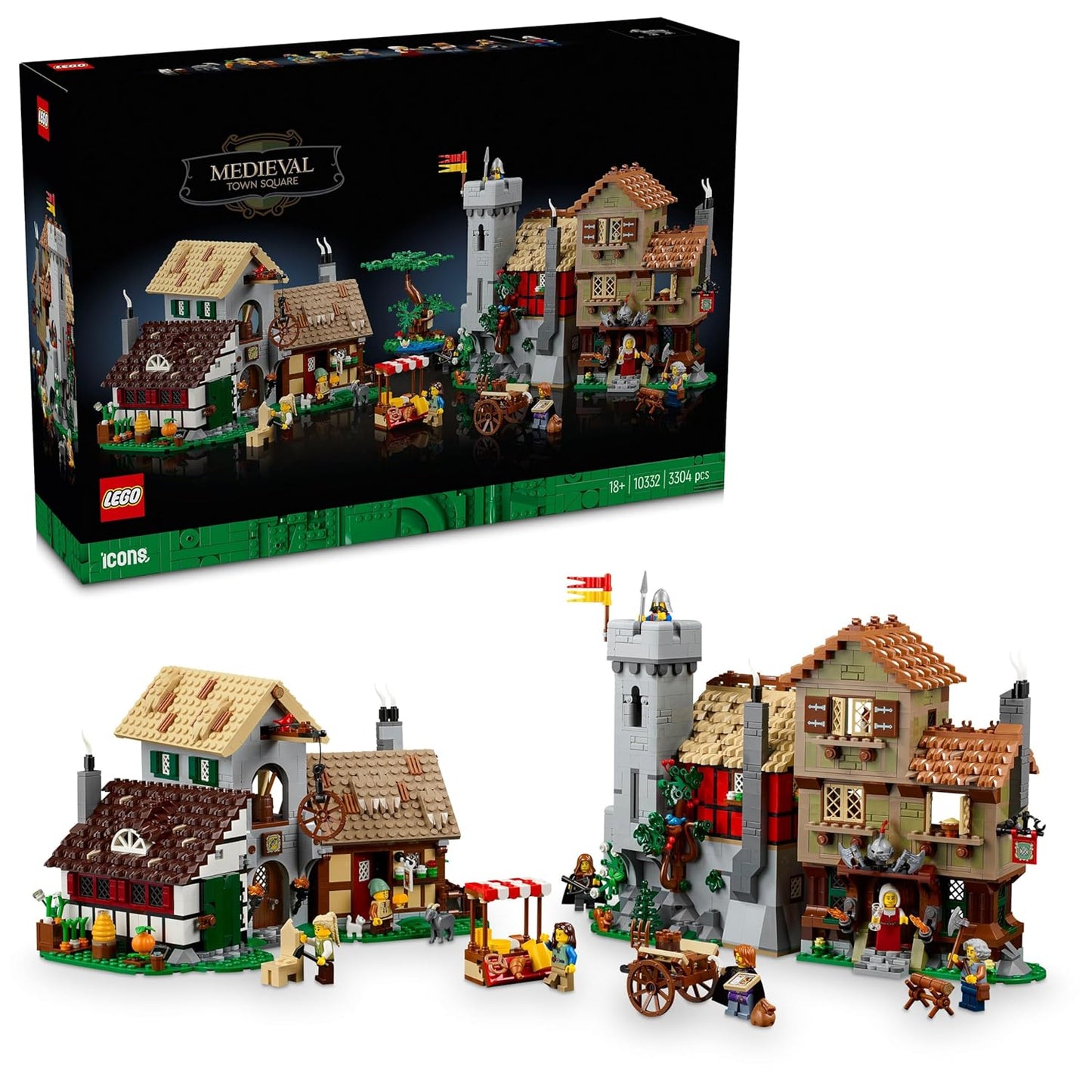 LEGO Medieval Town Square