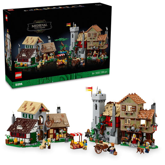 LEGO Medieval Town Square