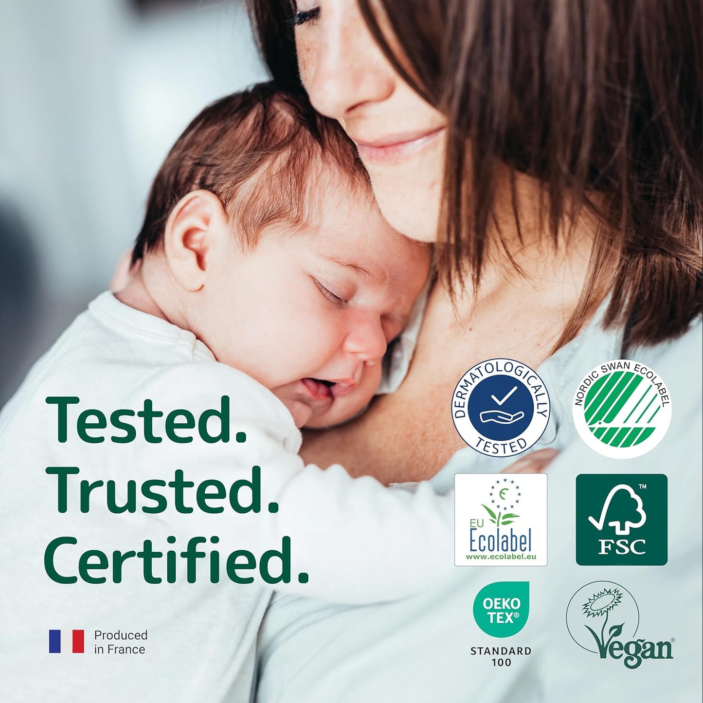 Bambo Nature Premium Baby Tape Diapers for Premature Baby XXS Size (1-3 Kgs)