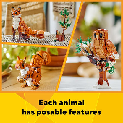 LEGO Creator 3in1 Forest Animals: Red Fox