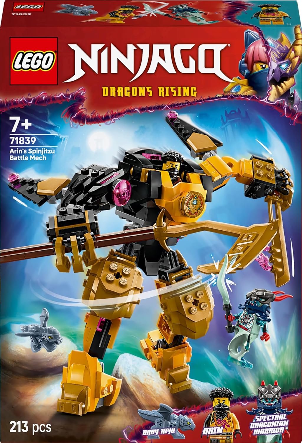 LEGO NINJAGO Arin’s Spinjitzu Battle Mech