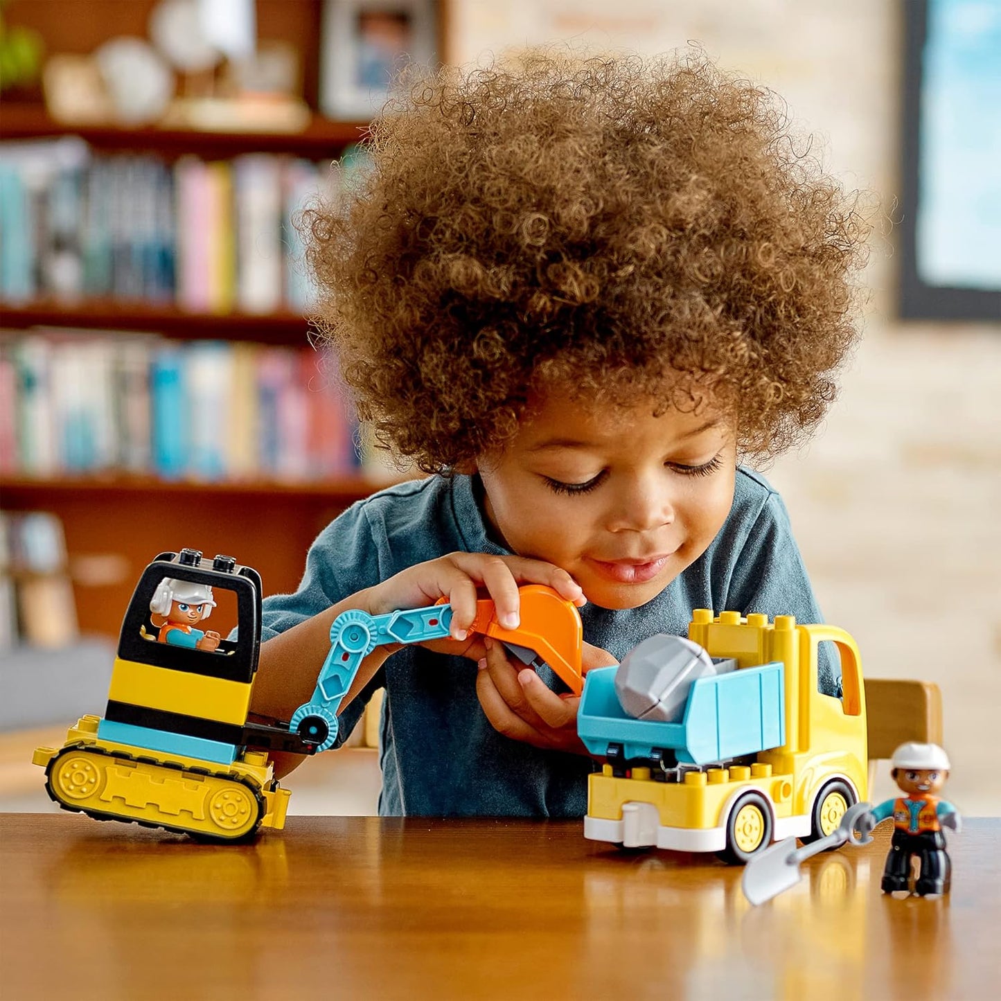 Lego Truck & Tracked Excavator