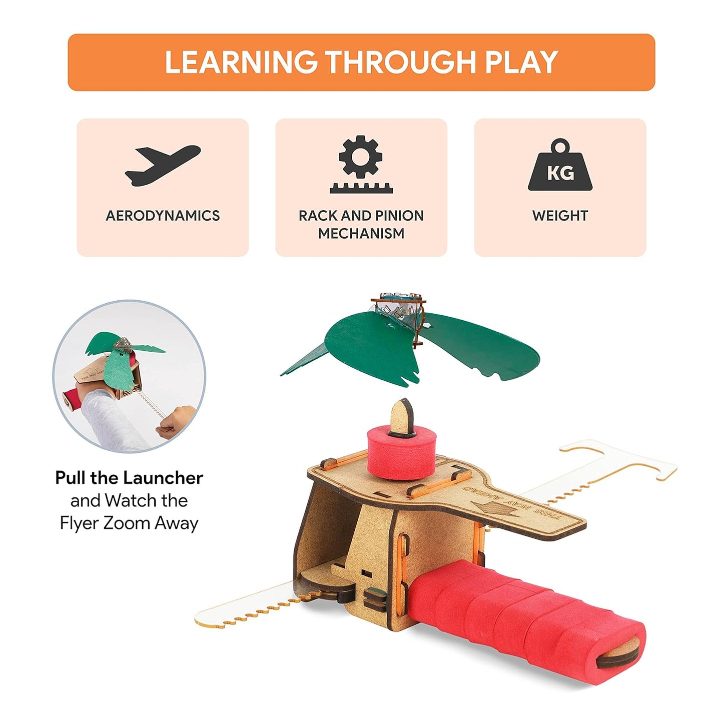 Smartivity Gear Propeller Flying Machine