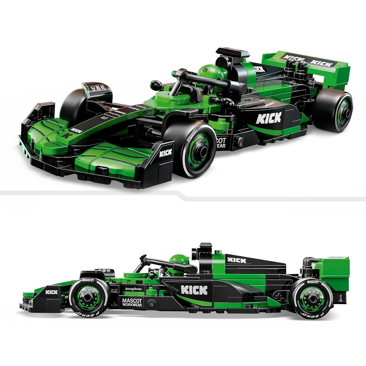 LEGO Speed Champions Kick Sauber F1 Team C44 Race Car