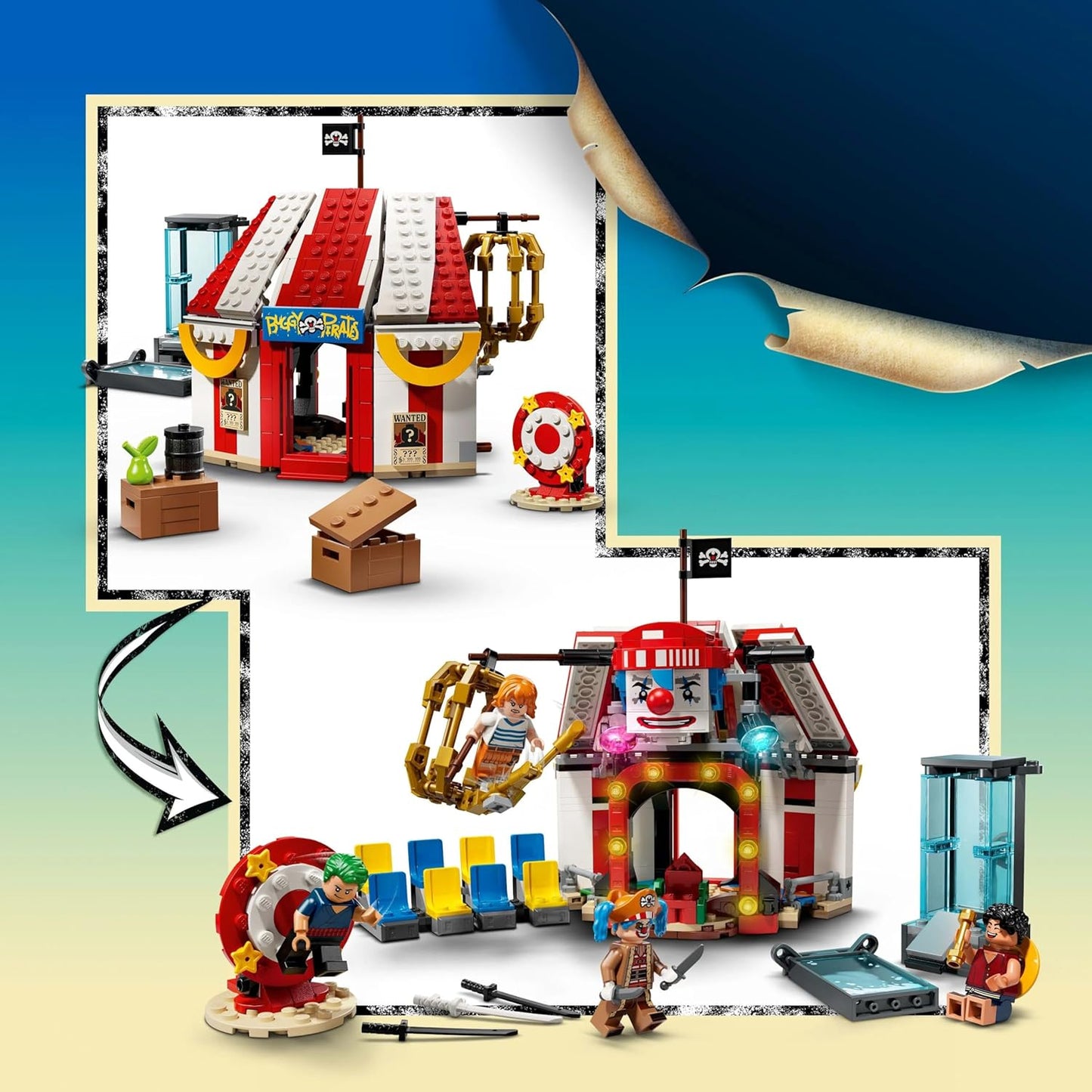 LEGO ONE Piece Buggy The Clown’s Circus Tent