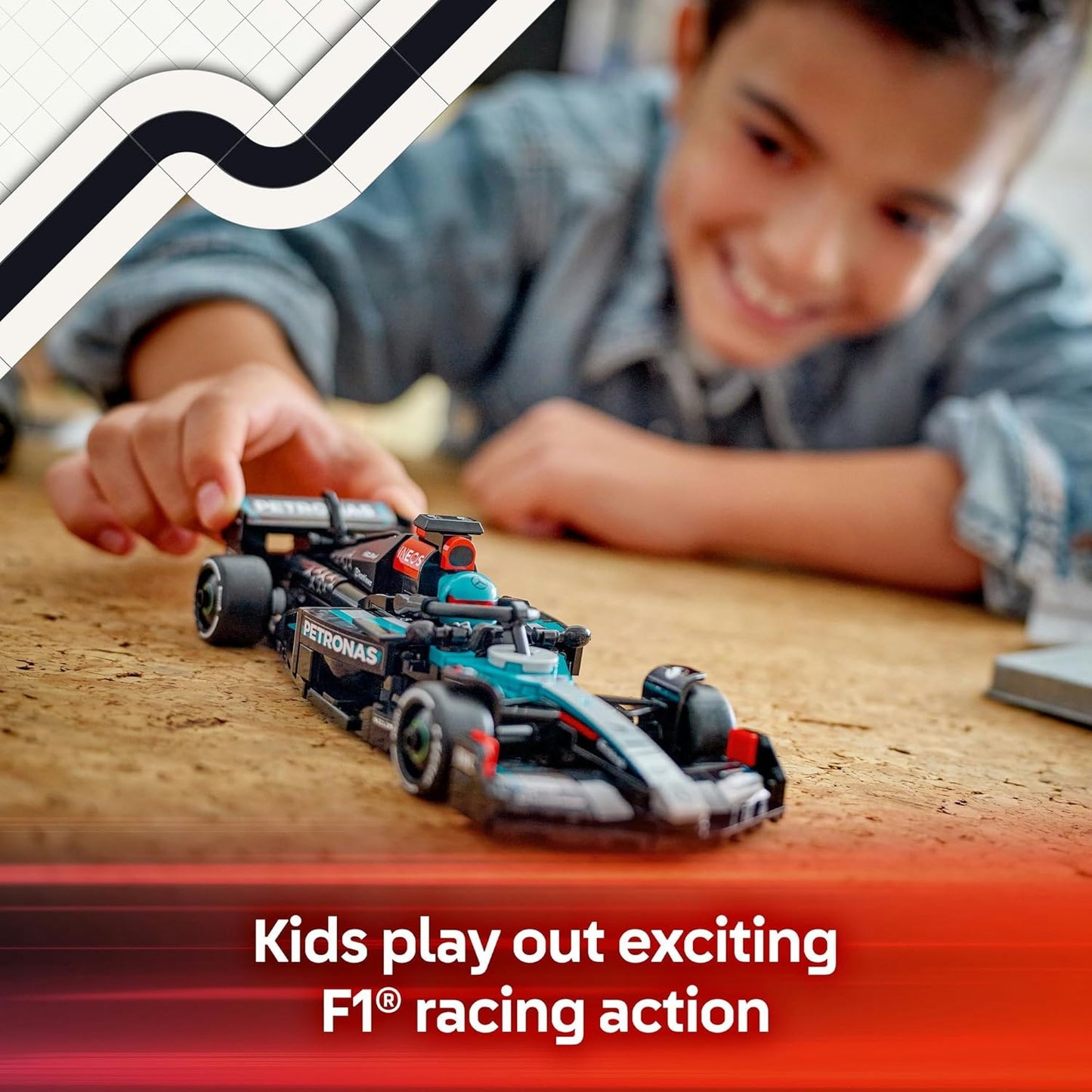 LEGO Speed Champions Mercedes-AMG F1 W15 Race Car