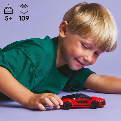 LEGO City Red Sports Car
