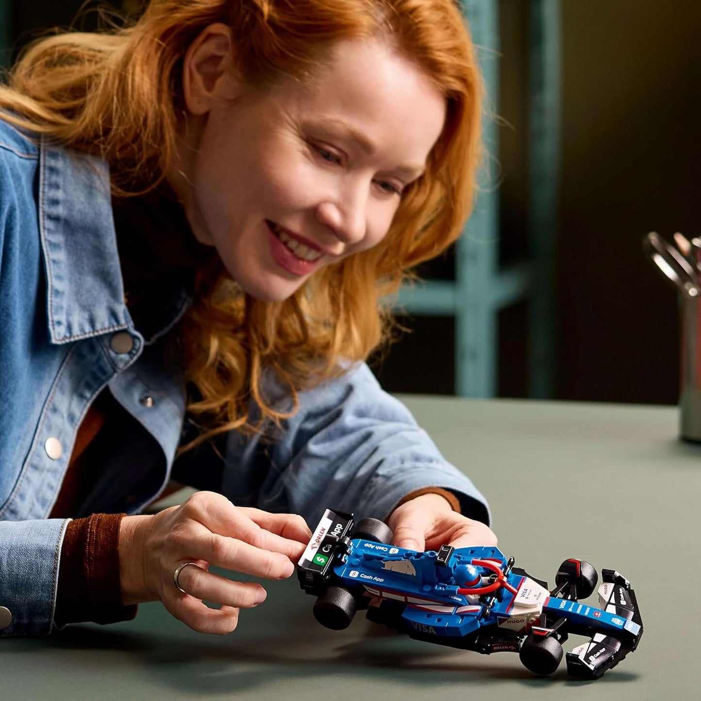 LEGO Speed Champions Visa Cash App RB VCARB 01 F1 Race Car