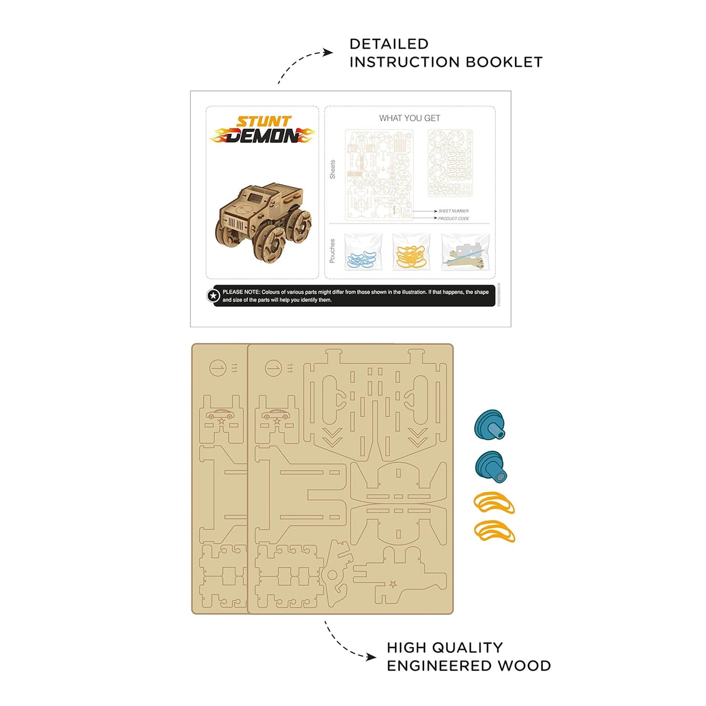 Smartivity STEM Wheels Stunt Demon