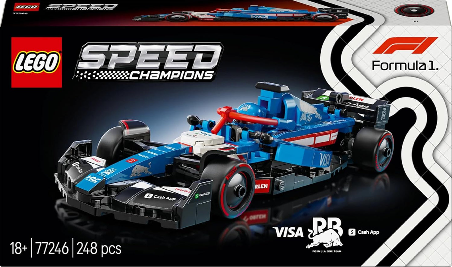 LEGO Speed Champions Visa Cash App RB VCARB 01 F1 Race Car