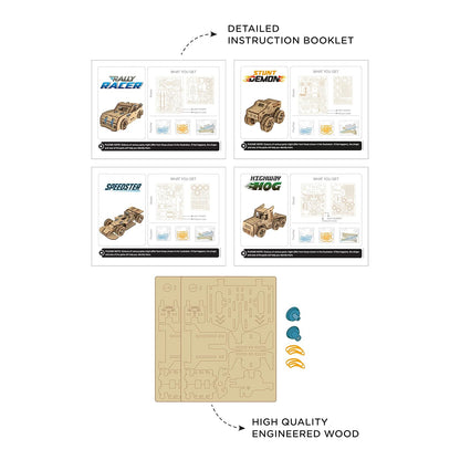 Smartivity Stem 4 Torque Busters Mega Cars Pack
