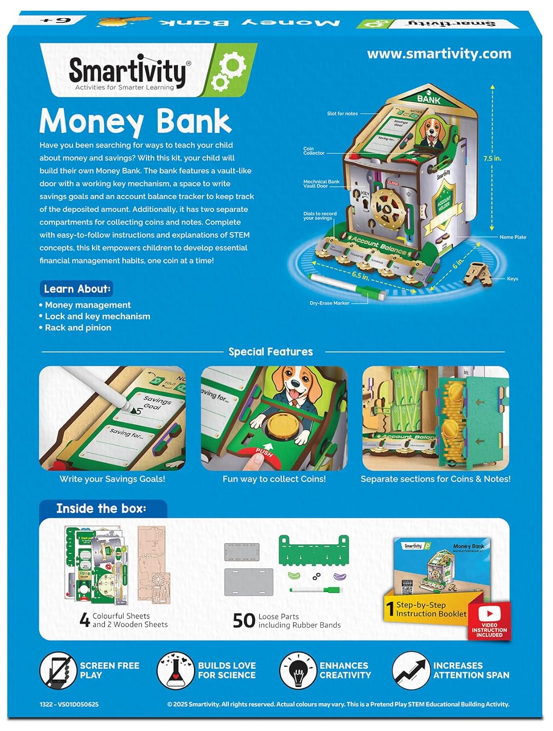 Smartivity Money Bank for Kids