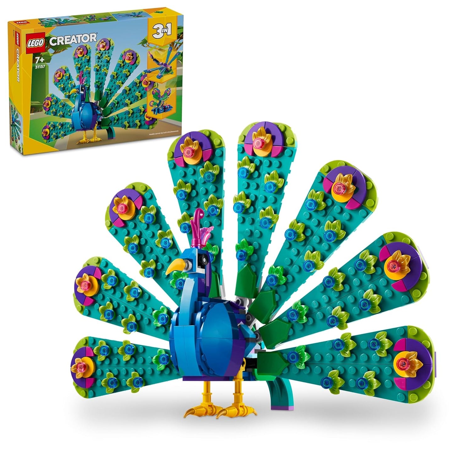 LEGO Exotic Peacock 3in1 Toy