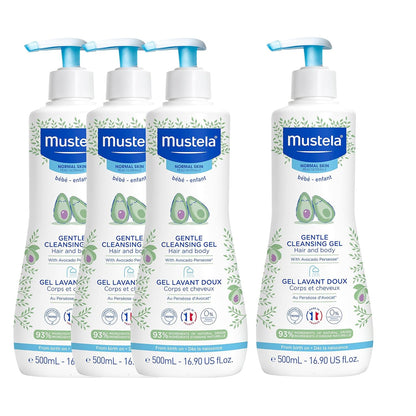 Mustela Cleansing Gel 500ml (Buy 3 Get 1 Free)