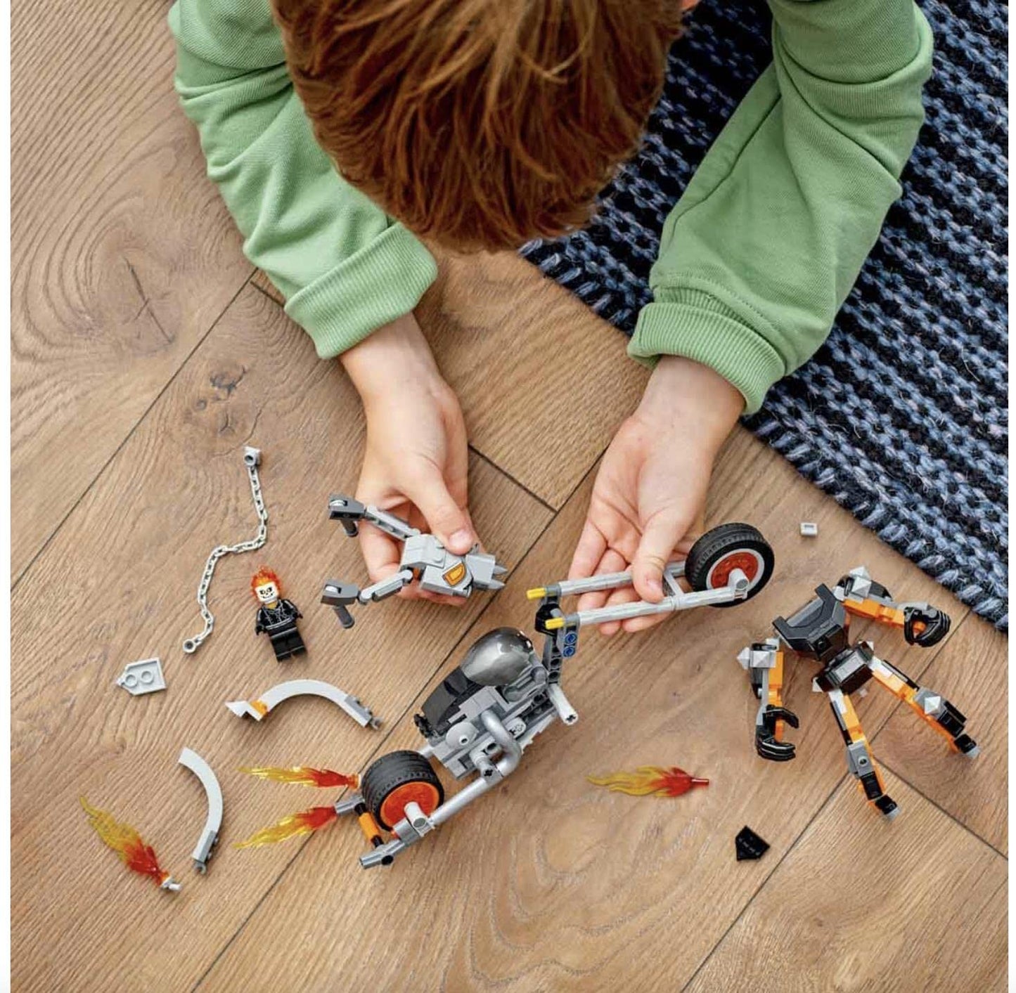 LEGO Marvel Ghost Rider Mech & Bike