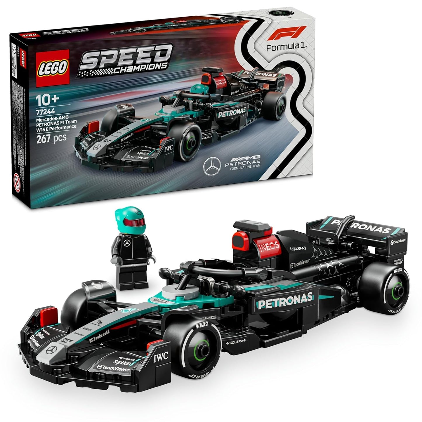 LEGO Speed Champions Mercedes-AMG F1 W15 Race Car