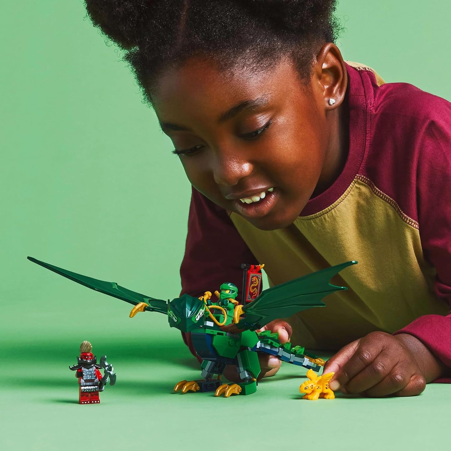 LEGO NINJAGO Lloyd’s Green Forest Dragon