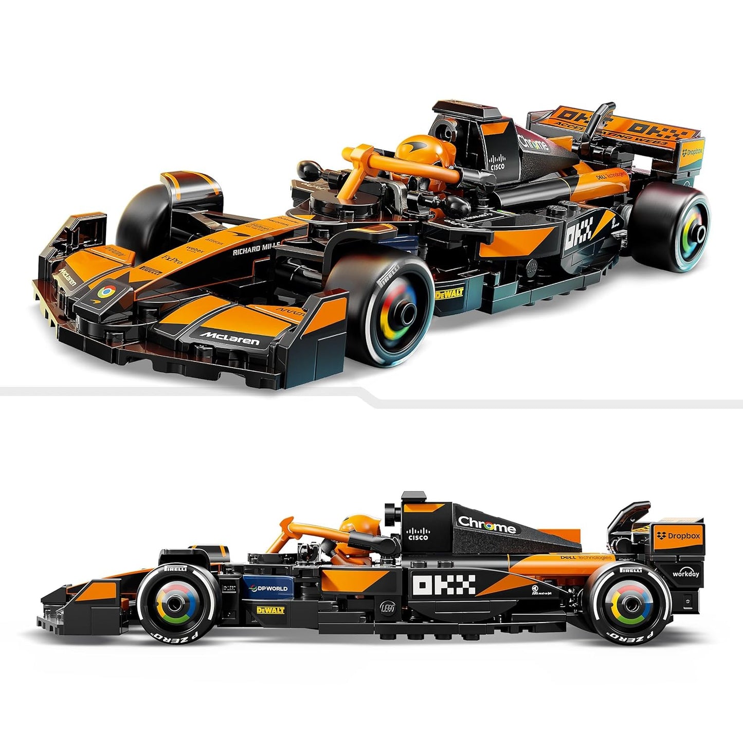 LEGO Speed Champions McLaren F1 Team MCL38 Race Car
