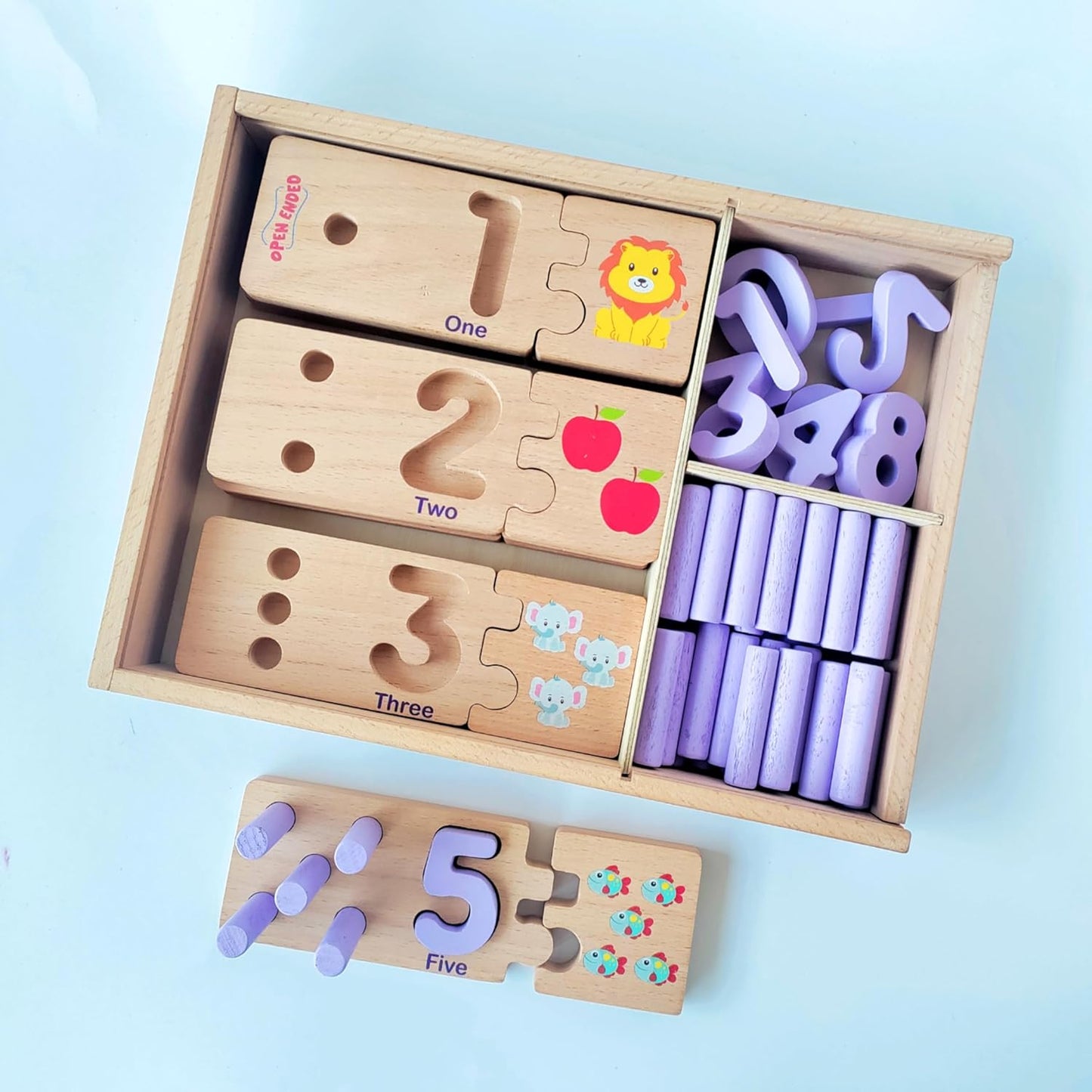 Open Ended Peg The Number