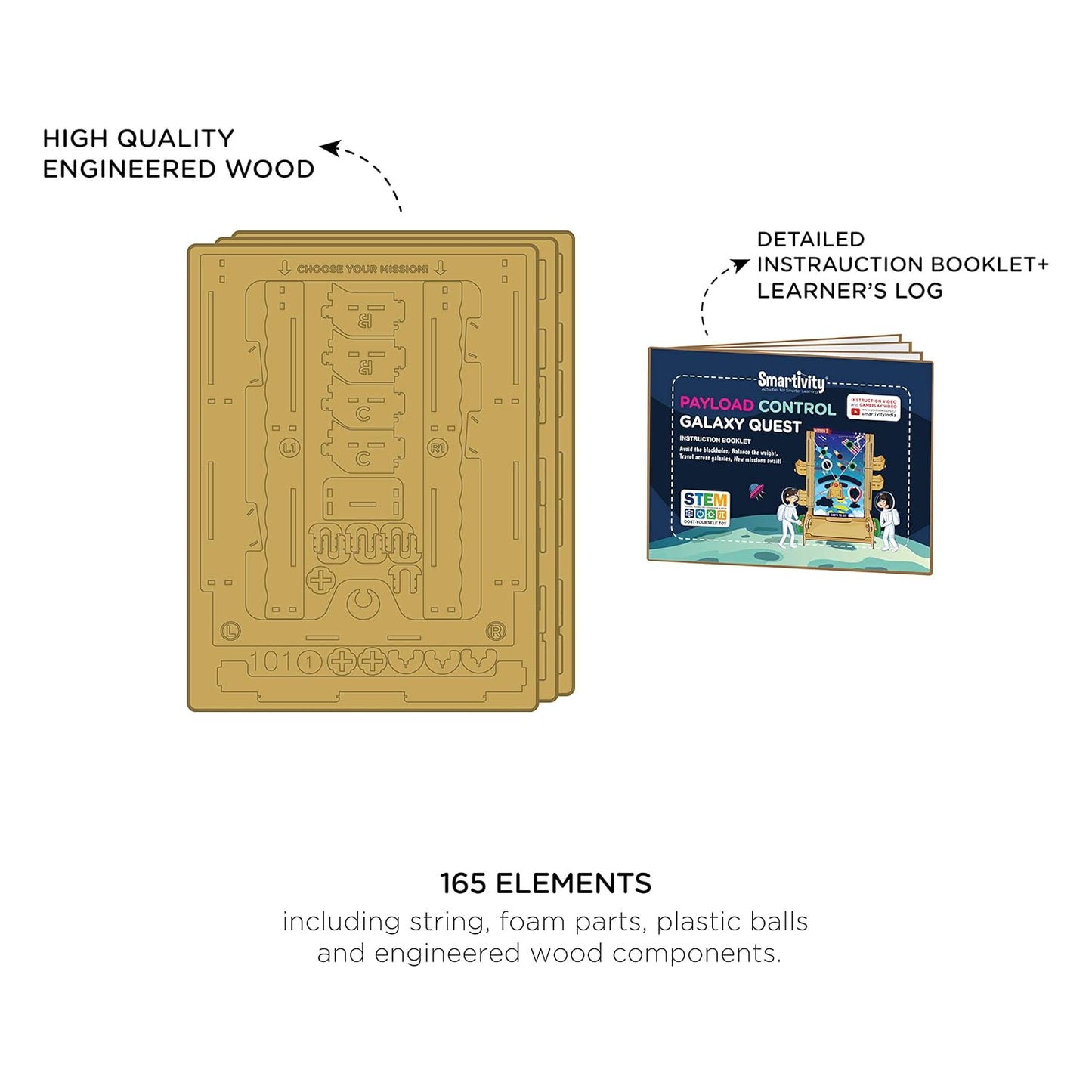 Smartivity Payload Control Space Galaxy Quest