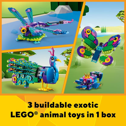 LEGO Exotic Peacock 3in1 Toy