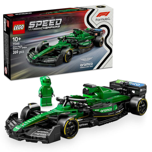 LEGO Speed Champions Aston Martin Aramco F1 AMR24 Race Car
