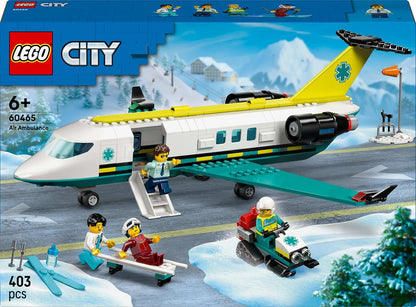 LEGO City Emergency Air Ambulance Airplane