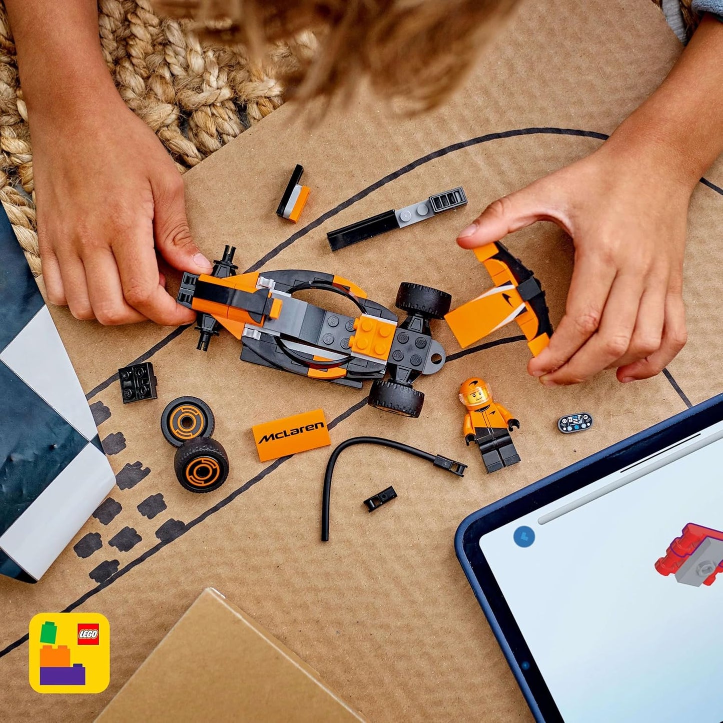 LEGO City F1 Driver with McLaren Race Car