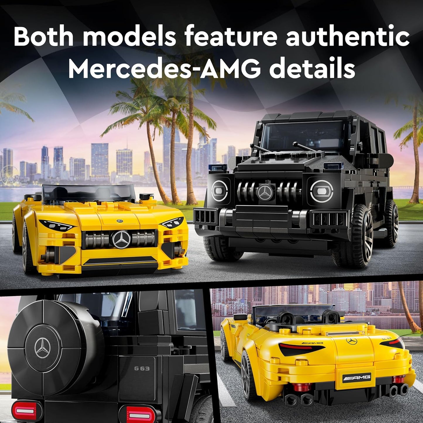 LEGO Speed Champions Mercedes-AMG G 63 & Mercedes-AMG SL 63