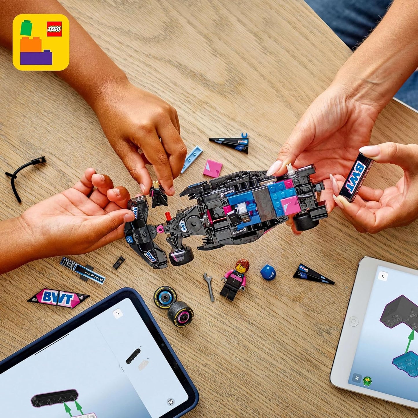 LEGO Speed Champions BWT Alpine F1 Team A524 Race Car