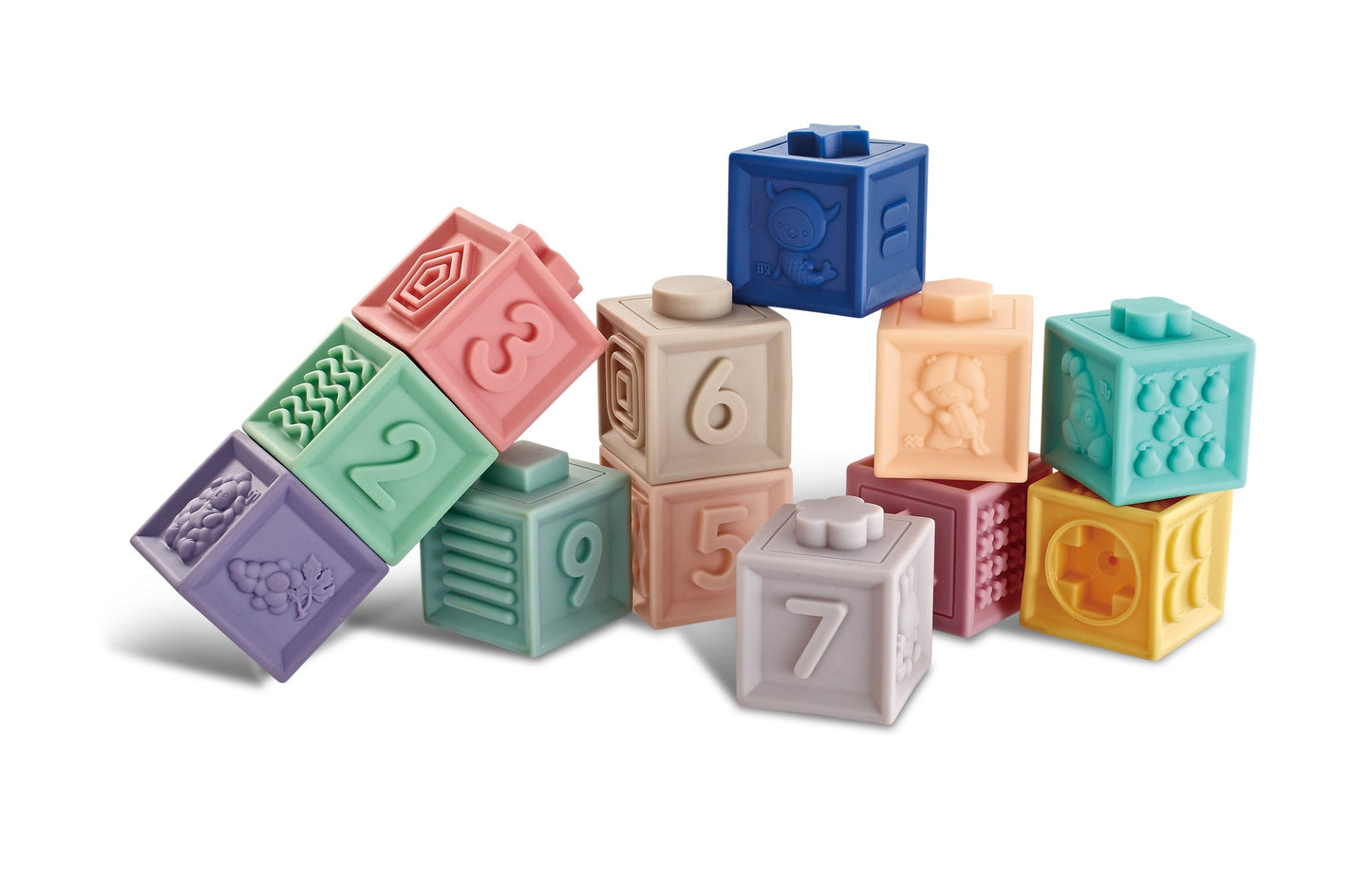 Open Ended Baby's First Soft Sensory Toy Set -23 pcs