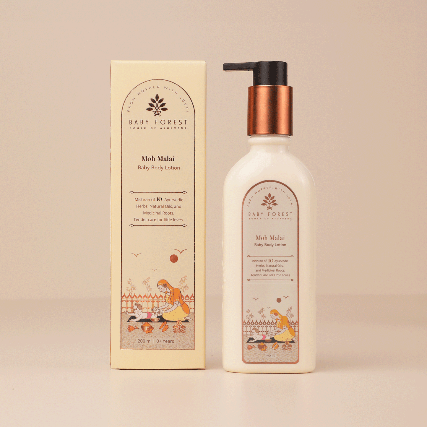 Baby Forest Moh Malai Baby Body lotion 200 ml