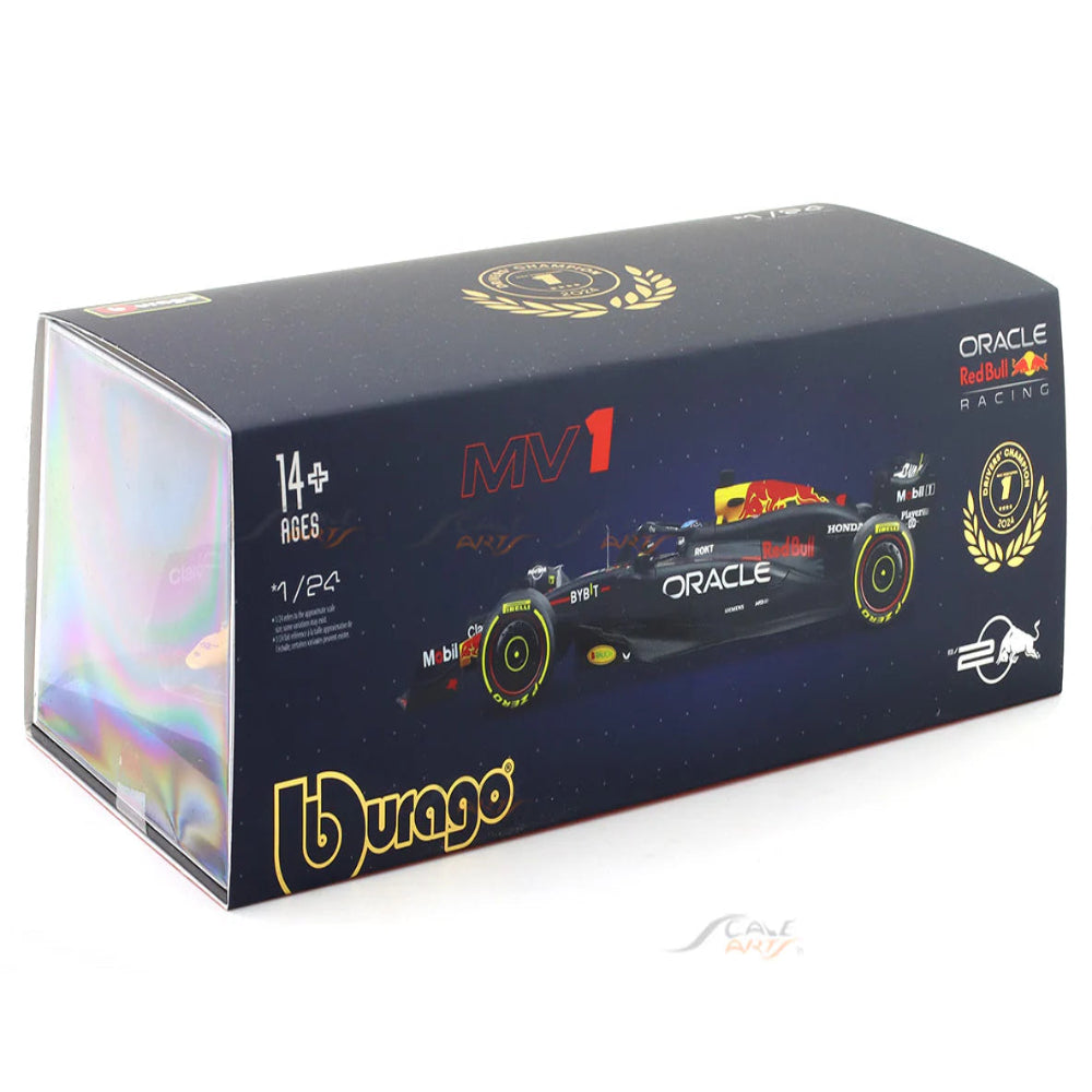 Bburago 1:24 2024 Red Bull RB20 #1 Max Verstappen Formula Car
