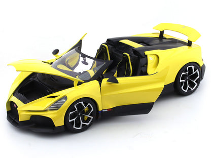 Bburago 1/18 Bugatti Mistral Yellow