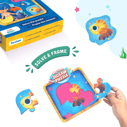 Dabble My First Jigsaw Puzzle Mermaid & The Gold Fish