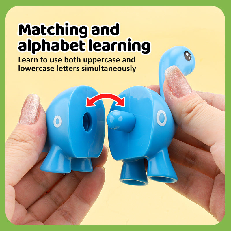 Open Ended Dino Wise Montessori Alphabet Explorer Set (26 Pcs)