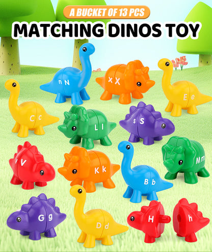 Open Ended Dino Wise Montessori Alphabet Explorer Set (26 Pcs)