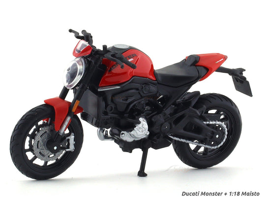 Maisto 1/18 Ducati Monster + Motorcycle Model