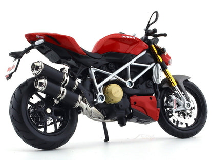 Maisto Ducati Super Naked S Bike Red 1/12