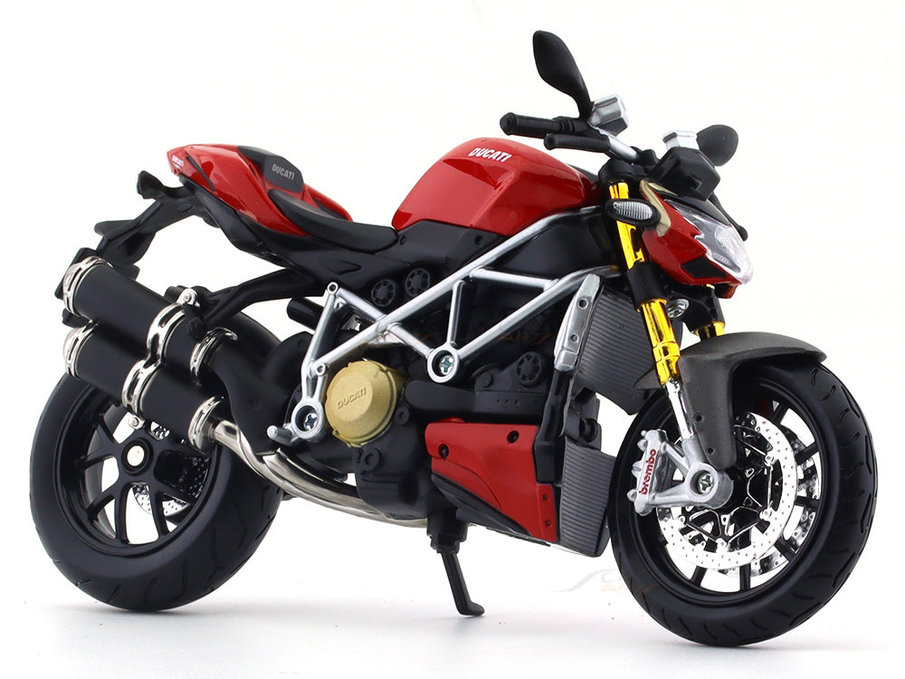 Maisto Ducati Super Naked S Bike Red 1/12