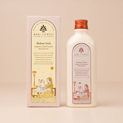 Baby Forest Badami Sneh - Organic Cold Pressed Almond Oil