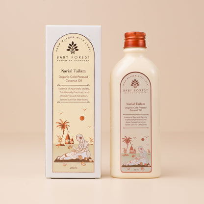 Baby Forest Narial Tailam Organic Cold Pressed Coconut Oil