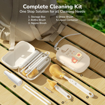 R for Rabbit Hygo Care Jumbo Baby Bottle Cleaner Brush Set