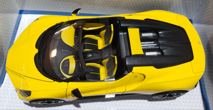 Bburago 1/18 Bugatti Mistral Yellow