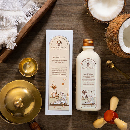 Baby Forest Narial Tailam Organic Cold Pressed Coconut Oil