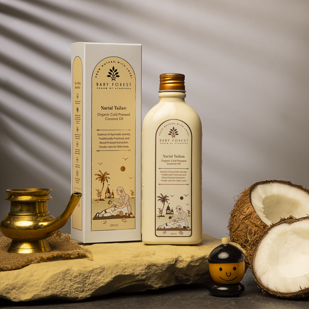 Baby Forest Narial Tailam Organic Cold Pressed Coconut Oil