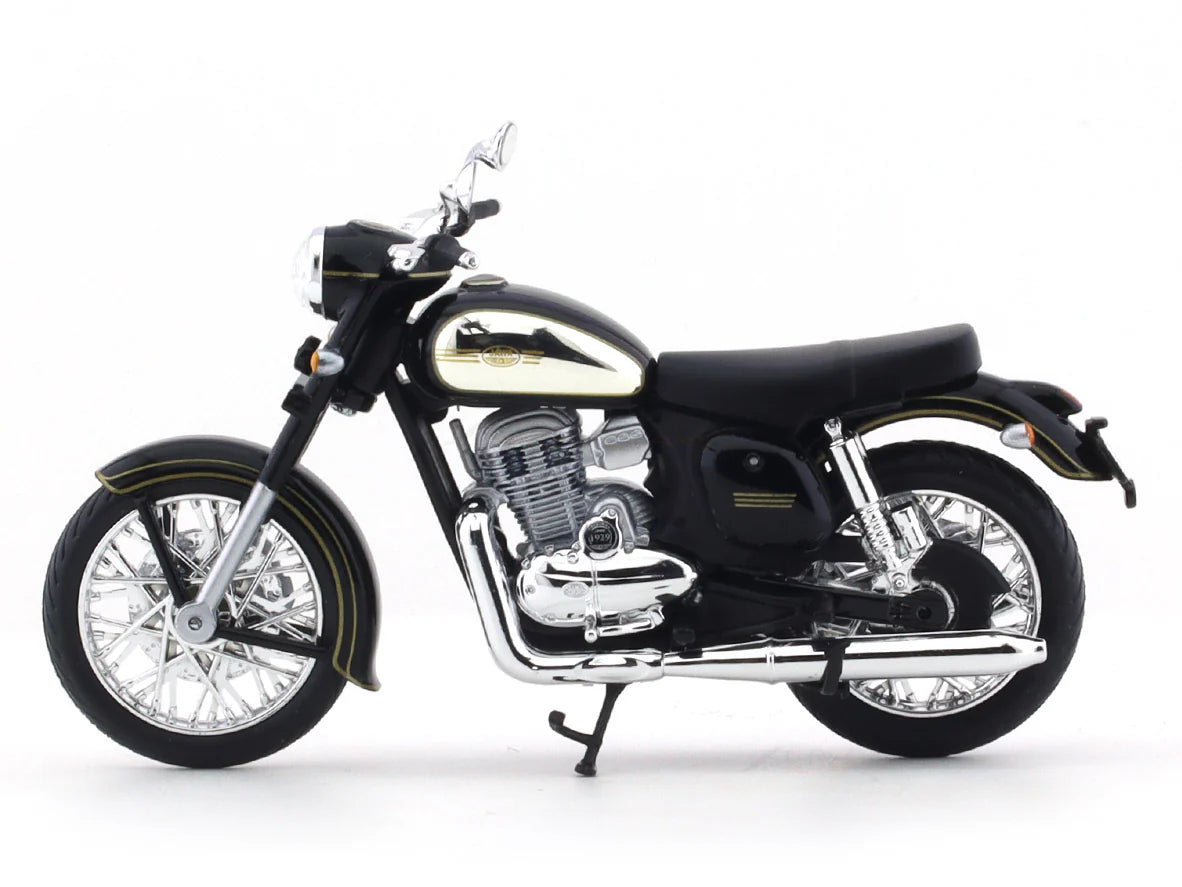 Maisto Jawa Classic Black 1:18 Scale Diecast Model